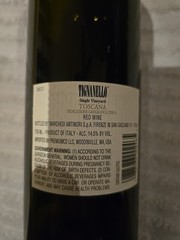 Tignanello Antinori Wine. EMPTY BOTTLE 2021 Vintage. Red Wine Antinori Tuscany