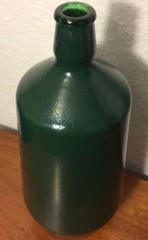 Green Brown Glass Wine Bottle J. M. DA Fonseca Azeitao Portugal 9&Prime; Rare
