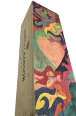 Moet & Chandon Champagne Bottle XL Empty Jeroboam 3Ltr w/ Painted Wood Crate