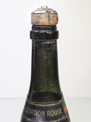 1926 Antique G. H. Mumm Cordon Empty Champagne Bottle Cart Rouge Split Reims