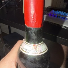 Château Brane-Cantenac Margaux 1971 Green Collectible Wine Bottle 24 oz Vintage