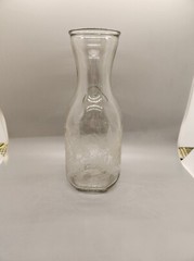 Vintage Paul Masson Norman Kosarin Wine Decanter Carafe Etched Glass 1989