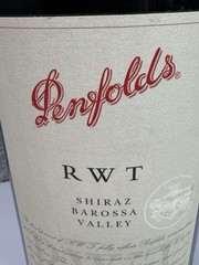 Penfolds RWT Shiraz Double Magnum 3 Liter Empty Prop Glass Wine Bottle Sealed