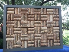 Algoma Wisconsin VON STIEHL Winery Corks Wine Cork Serving Tray Party Pool 13/18