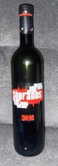 2007 The Sopranos Chianti Empty Wine Bottle