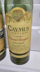 Caymus Vineyards 2022 50th anniversary & 2020 Cabernet Sauvignon One Liter Empty