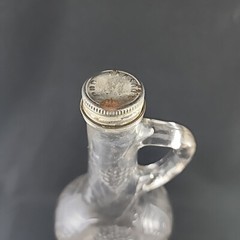 Vintage Garrett&rsquo;s American Wines Glass Wine Decanter Bottle Quart Grape