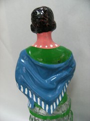 DALMAU HERMANOS TARRAGONA wine liquor bottle(empty) painted glass, made in Spain