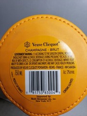 NEW Veuve Clicquot Champagne Brut Insulated Ice Sleeve Bottle Carrying Case C3