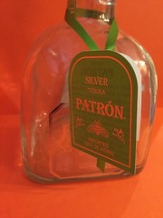 12x Patron Silver Dummy Bottles FULL CASE Liquor Tequila Alcohol Bar Glass