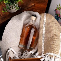 Wine Bottles 3PCS Glass Bottles 750ML Glass Bottles with Lids 25oz Glass Bott…