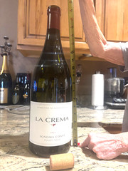 RARE 2022 3 Liter LA CREMA SONOMA PINOT EMPTY WINE BOTTLE & CORK