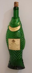 Italy-Green Fish Wine Bottle Antinori 1967 Bianco 13½ » EXC+