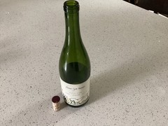 2019 Green Wine Bottle Narrow Gate Vinyards EMPTY Petite Sirah