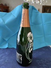 Perrier-Jouet Fleur De Champagne Special Reserve 1985 Bottle Box 6 Flutes 7.5&Prime;