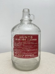 🟡 Antique Pre 1940&rsquo;s Hunts Hardware 390 Thurston Rochester NY Blue Dry Cleaner