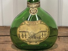 Mateus Green Still Rose Sogrape Portugal Antique Wine Bottle Vintage