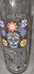 Stella Rosa Limited Edition Rose&rsquo; Empty Wine Bottle Sugar Skull 15 3/4&Prime; Tall