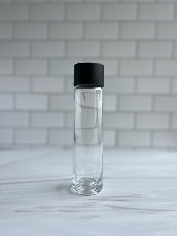 NEW 200ml Glass Bottle with Cap – $.50/unit