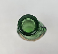 1969 Antinori Bianco Green Glass Fish Wine Bottle Della Costa Toscana Italy 10&Prime;
