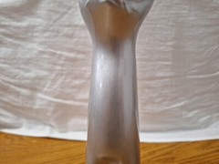 Vtg 2002 Happy Cat Silver Moselland Rheinhessen Riesling Glass Wine Bottle