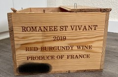 2019 DRC Domaine de la Romanee Conti St Vivant Wine Box