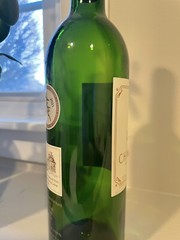Rare Empty 1990 Chateau Latour Gran Cru Classé Pauillac Wine Bottle. NO CORK!