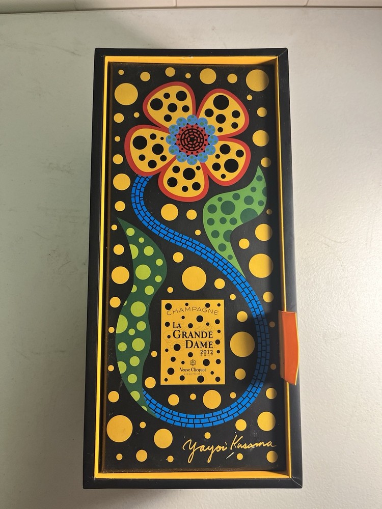 VEUVE CLICQUOT La Grande Dame Champagne 2012 Yayoi Kusama *Empty Box*