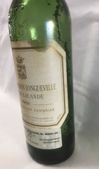 Chateau Pichon Longueville Comtesse De Lalande 1961 Empty Bottle 750 ml
