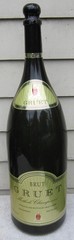 Giant 27&Prime; tall GRUET Sparkling Wine FACTICE DUMMY DISPLAY Plastic WINE BOTTLE