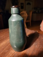 Vtg Green Bottle 5 1/2&Prime;, J.M. Da Fonseca Azeitao Portugal