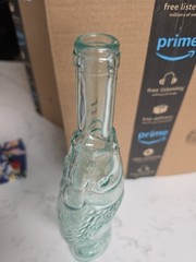 Vintage Fish Shaped Glass Decanter Italian Wine Bottle 13&Prime;