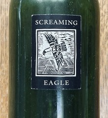 1998 SCREAMING EAGLE Cabernet Sauvignon Empty Wine Bottle