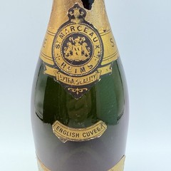 Vintage 1949 De St. Marceaux & Co. Reims Champagne Bottle Empty Collectible