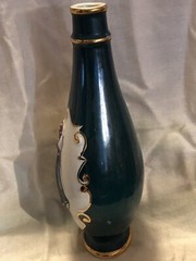 Viana Teal Green Dancing Girl Decorative Empty Wine Bottle 🇵🇹 Portugal