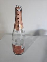 1 Empty Moet Chandon luminous ligth up Champagne Imperial 750 ML Gold Bottle ,