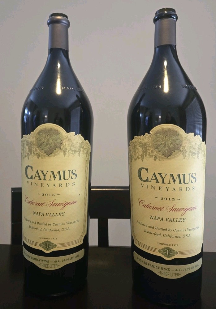 Empty 3 Liter Wine Bottles Caymus Vineyards 2015 Cabernet Price Per Bottle Read