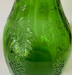 Vintage MARGO WINE COMPANY Philadelphia PA GREEN Half Gallon Bottle DURAGLASS