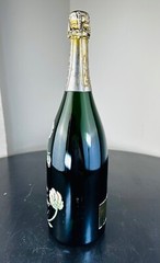 PERRIER JOUET VINTAGE 1985 MAGNUM EMPTY ORIGINAL SEALED CHAMPAGNE BOTTLE (RARE)