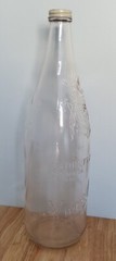 Garrett & Co. Inc Virginia Dare Large Tall 1/2 Gallon Wine Bottle With Cap