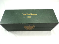 Vintage 1988 Cuvee Dom Perignon Champagne Empty Box & Original Booklet