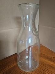 Vintage Wine Carafe Paul Masson Glass Since 1852 9¾ »