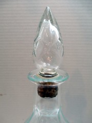 VTG London Winery Clear Pressed Glass Wine Decanter Carafe Ontario, Canada 1967