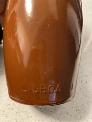 JM Da Fonseca Sucrs. Lancers bottle Lisbon Portugal 9&Prime; brown