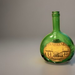 Mateus Green Glass Wine Bottle Product Of Portugal Pint And 9 Ounces No Cap