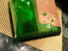 Vintage Christian Brothers Green Liquor Wine Bottle 1/2 Gallon Bank