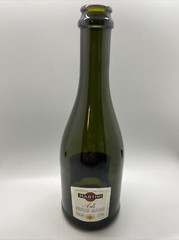 Martini Asti Sparkling Wine Glass Bottle 375 ml 9 Inch Tall