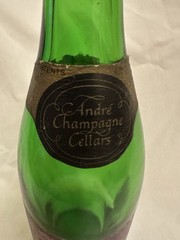 Vintage André Cold Duck Champagne Bottle 750mL Green Glass Modesto CA