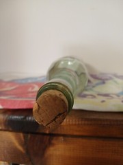 Vtg Almaden Grenache Rose Empty Wine Bottle w/ Cork-Almaden Vineyards-Branded