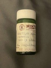 personal prescription pill bottle Hollywood Royalty Marilyn Monroe Rare & Real